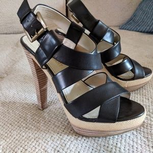 Nine west 7 platform sandles